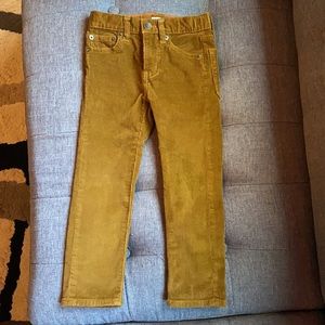 J. Crew Crewcuts Boys Corduroy Stretch Pants